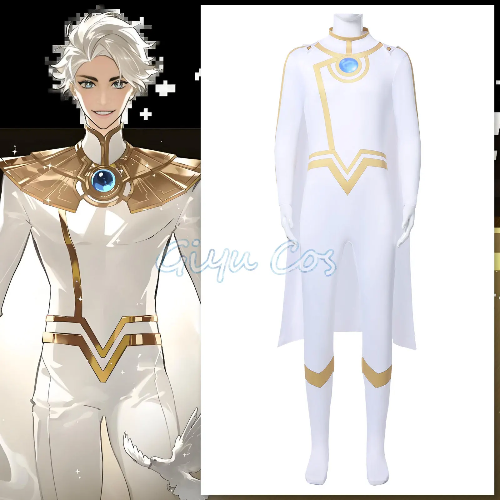 

К BE HERO X NICE Косплей Костюм Аниме Хэллоуин Вечерние Костюмы Маскарад Женская Униформа