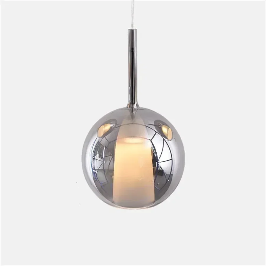 KFKF Royal Glass LED Pendant Lamp Gray 3
