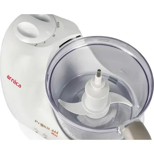 Arnica 444 Prokit Mini 600 W Multi-Function Kitchen Robot, slicer, grating, shredding, mixing, 600 Watt 2 different speed