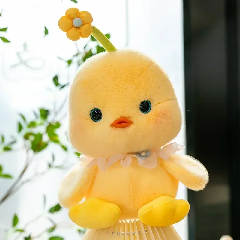 Hot chicken plush toy Kawaii Little Yellow Chicken Doll Gift Soft gift Soft plush toy Stuffed animal pet decoration birthday