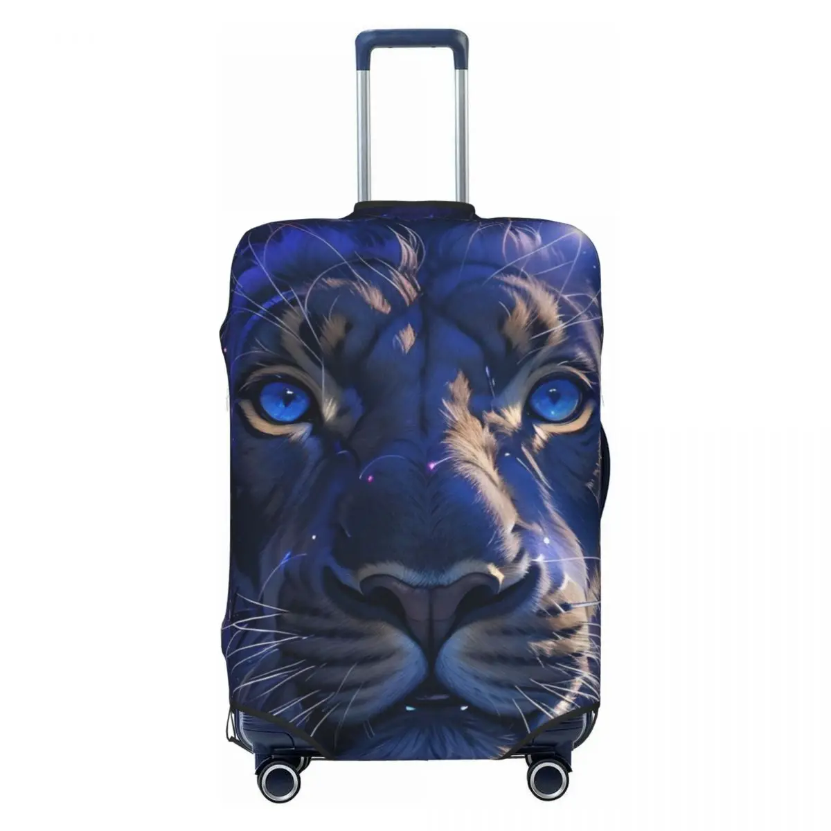 Cute Tiger Suitcase Cover Funny Animal Print Practical Business Protection Luggage Supplies Vacation