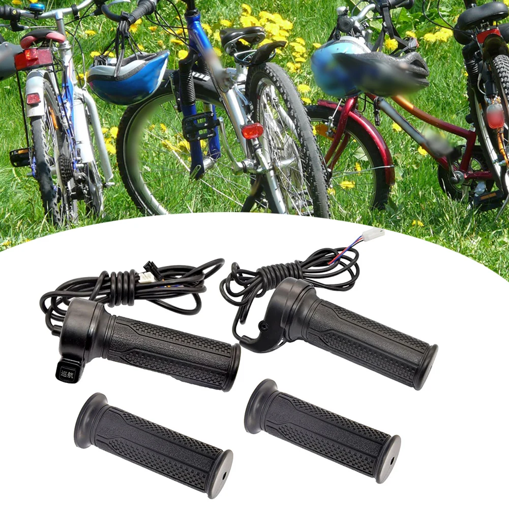 

Electric Vehicle Throttle Grip for Ebike and Electric Scooter Compatible with 7/8 Inch (22MM) Handlebars 48/72V