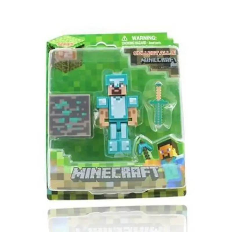 Minecrafts Steve Alex Zombie Villager Figuur Model Blind Box Minecrafts Anime Figuur Speelgoed Model Collectie Kinderen Kerstcadeaus Op maat