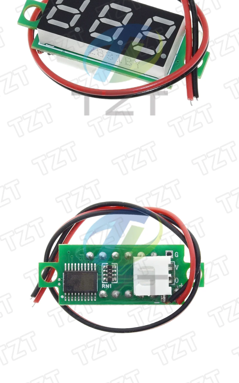 DC 12V 24V Mini Digital LED Thermometer für Auto Temperatur Monitor Panel Meter Messbereich -50-125C mit Temperatur Sonde – Detail 7