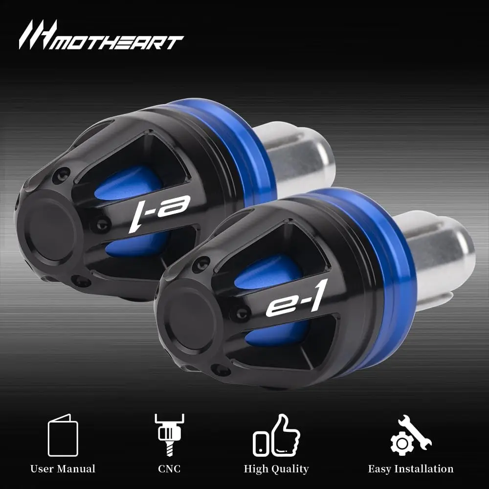 دراجة نارية المقود نهاية قبعات ل النينجا e-1 2023-2024 7/8 "القضبان 17 مللي متر قطرها CNC المقاود النينجا e-1 اكسسوارات #4