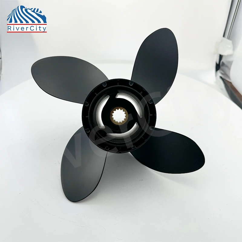 For Johnson 15hp 20hp 25-35hp Outboard Propeller 10 1/4x14 Boat Motor Aluminum Alloy Screw Ship Marine Engine 3 Blade 14 Spline