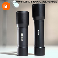 Xiaomi BEEBEST Strong Light Flashlight Rechargeable Battery Swappable Portable Outdoor Flashlight Long Battery Life Ultra Bright