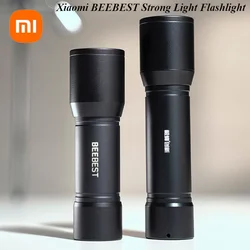 Xiaomi Beebest-充電式の強力な懐中電灯,交換可能なポータブル懐中電灯,長いバッテリー寿命,超高輝度