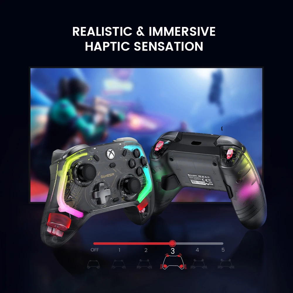 GameSir Kaleid Xbox Wired Controller with Micro Switch Buttons Hall Effect for Xbox Series S X ,Xbox One, PC Windows 10 11 Steam