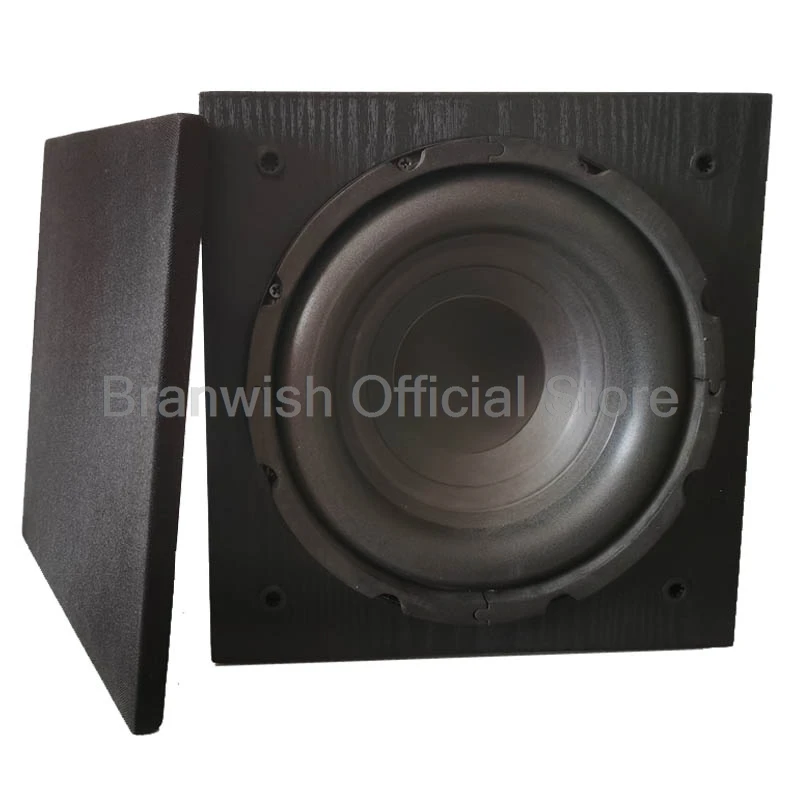 8 Inch 300W High Power Fever Speaker 4ohm HiFi Wooden Passive Subwoofer Portable Large Magnetic Sound Box for Home Theater Audio