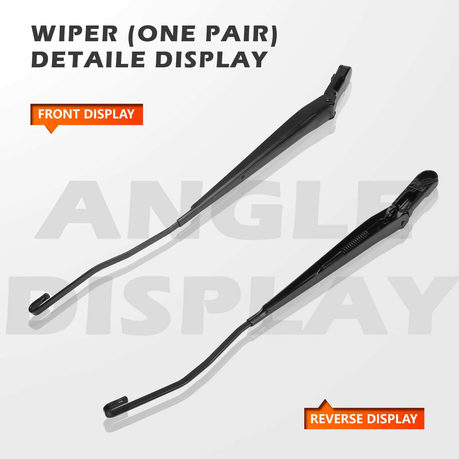 

1 Pair Windshield Wiper Arm For Ford F250 F350 F450 F550 Super Duty 1999-2007 Replaces 42647 42648 F81Z17527AA F81Z17526AA