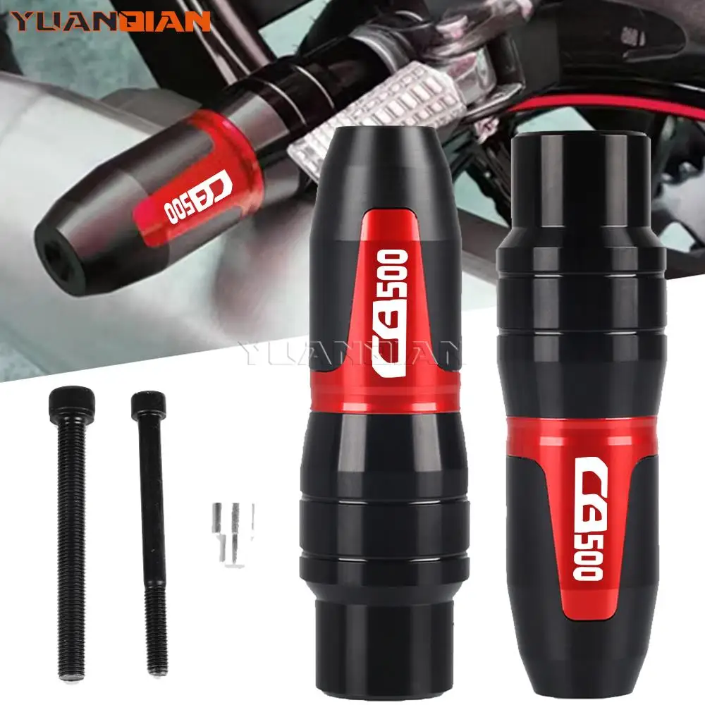 

For Honda CB500X CB500F CB500 F/X CB 500X 2013-2024 2023 2022 2020 Motorcycle Falling Protection Exhaust Slider Crash pad slider