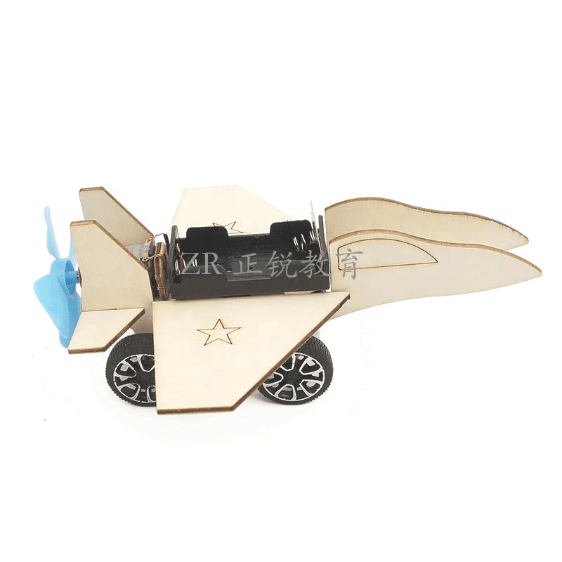 木製の手工芸品のためのジェット飛行機キット,教育玩具,科学実験キット,子供のためのDIY