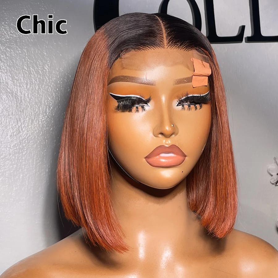 200gm بوب شعر مستعار 100% شعر الإنسان الخام عذراء قصيرة غلويليس 5x5 ريال HD الدانتيل إغلاق الباروكات مزدوجة تعادل # 99j الباروكات الملونة ارتداء والذهاب #4