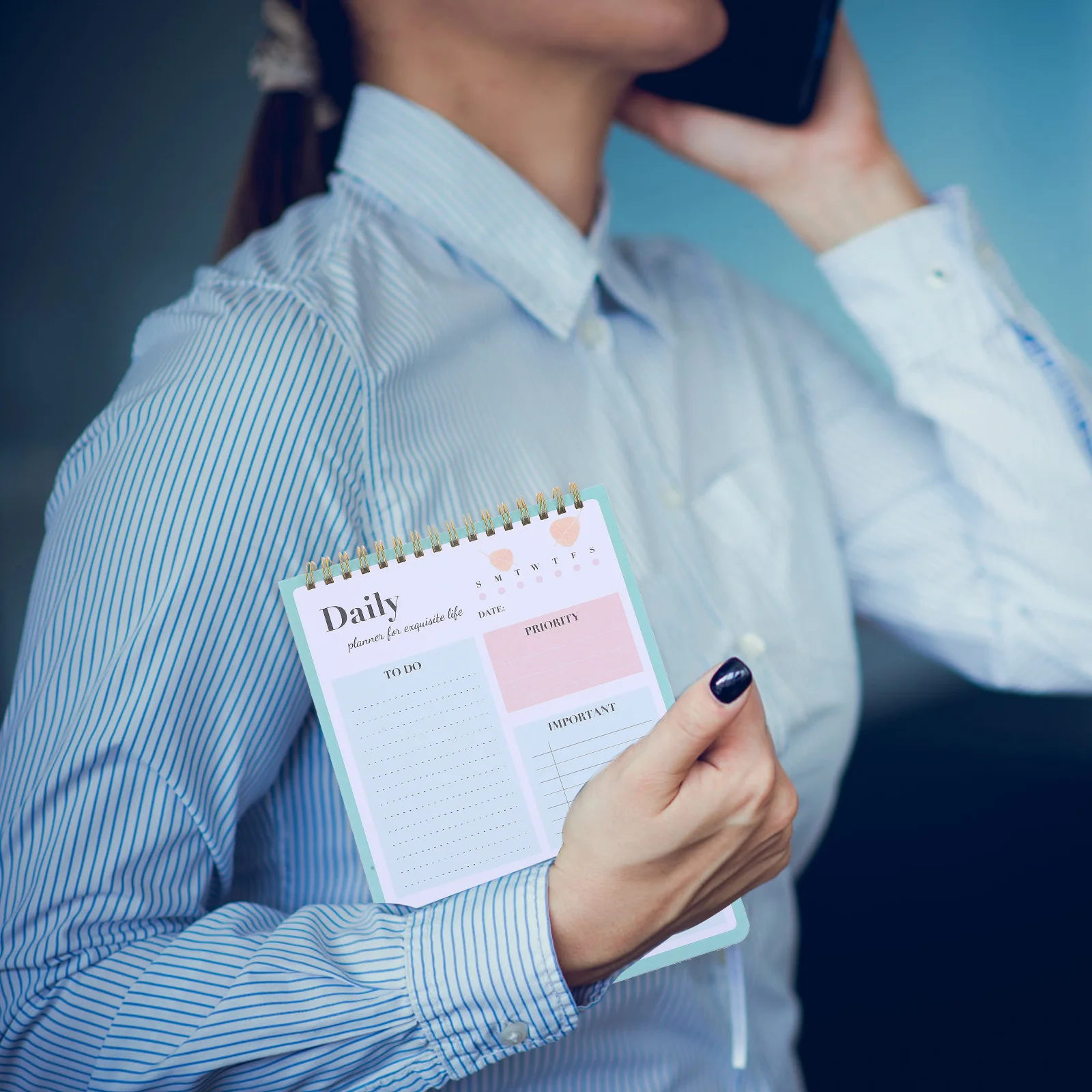 

Efficient Time Management Planner Date Calendar to Do List Notepad Study Work Schedule Plan Pad Academic Management Daily