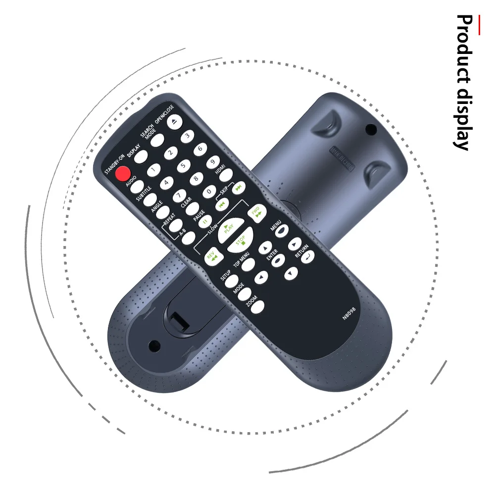 جهاز التحكم عن بعد NB098 NB098UD لمشغل أقراص مضغوطة DVD Magnavox MDV3000/F7 MDV3000