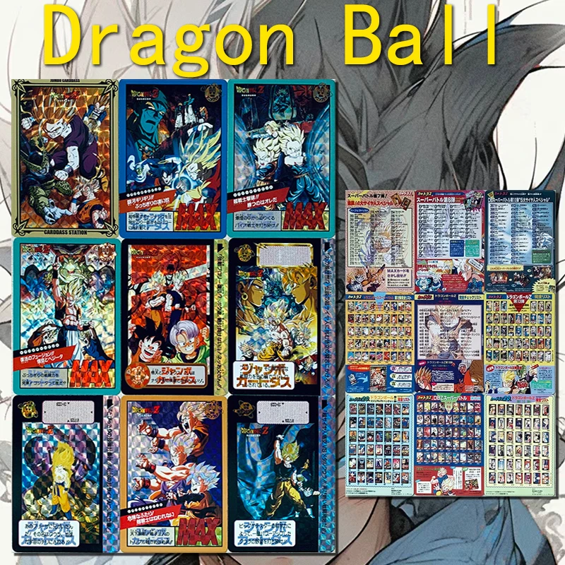 

Anime Dragon Ball Son Goku Torankusu DIY homemade checkered flashcards Game Collection man surprise Birthday Christmas gifts