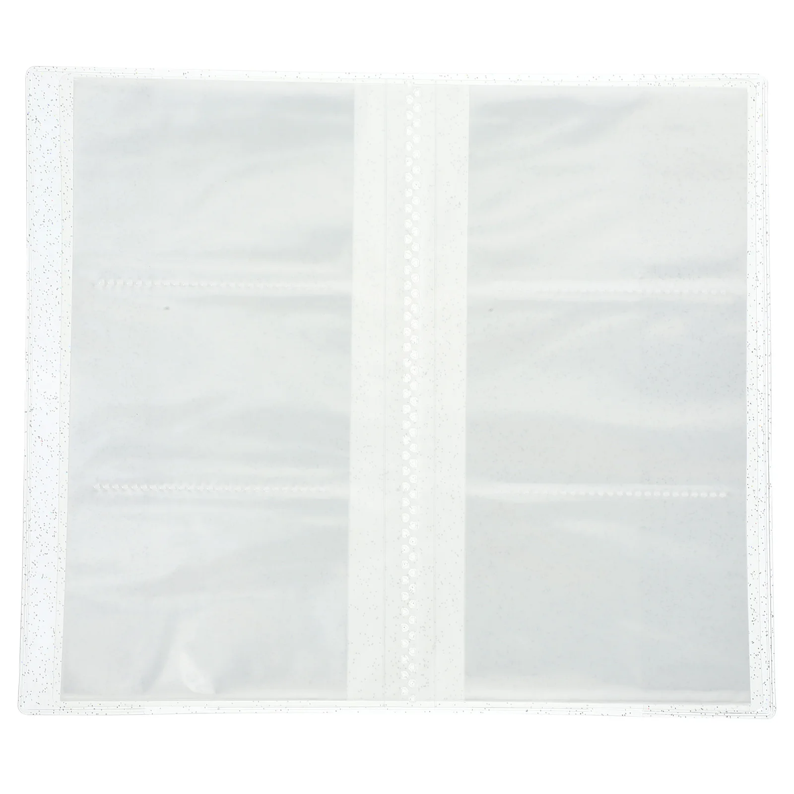 

Jelly Photo Album Multi-Functional Tickets Storage Holder For Cards Stamps Postcards Collection Clear Pvc Portable