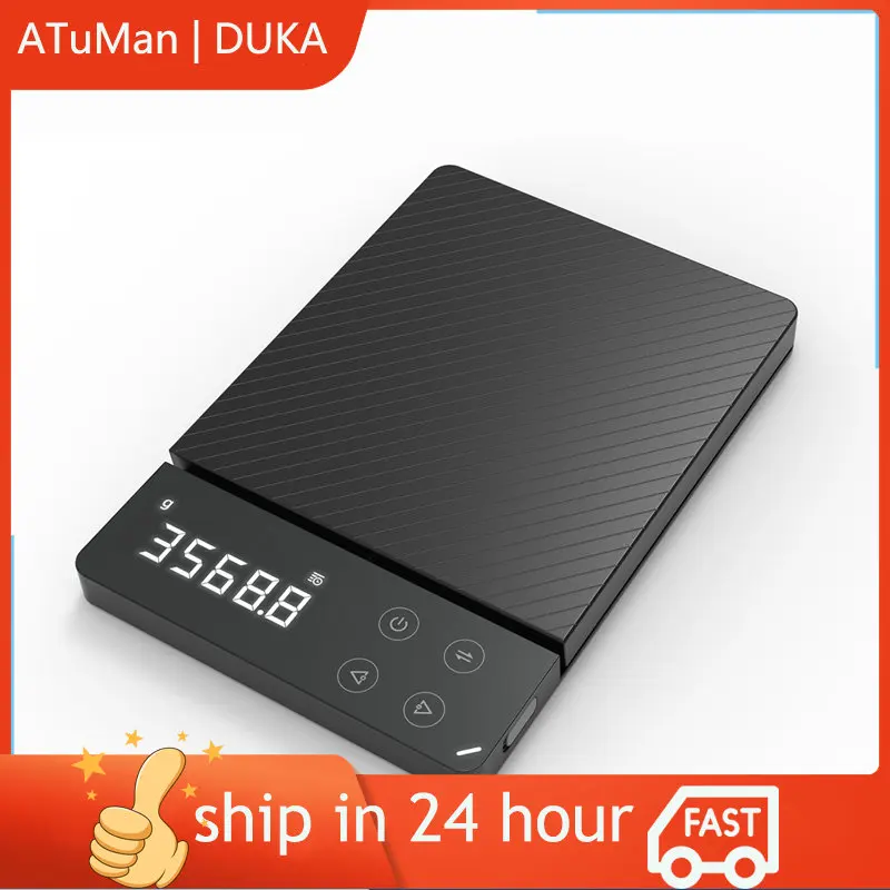 

DUKA ATuMan ES1 Digital Electronic Scale 3~8kg LED Screen Household Multi-function HD Backlit Kitchen Food Scale