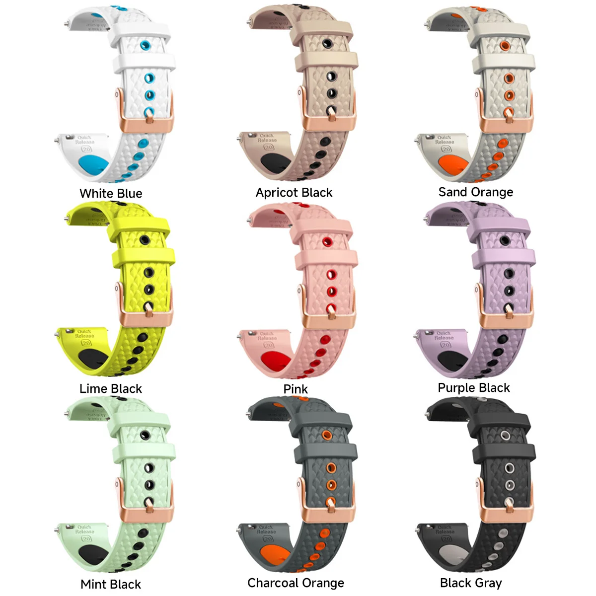 ฟอร์รันเนอร์ 165 เพลงสมาร์ทสายนาฬิกาสร้อยข้อมือสำหรับการ์มิน วีนู 2 พลัส SQ 2 ฟอร์รันเนอร์ 245 645 570 42 มม.ซิลิโคน 20 มม.สายรัดข้อมือ