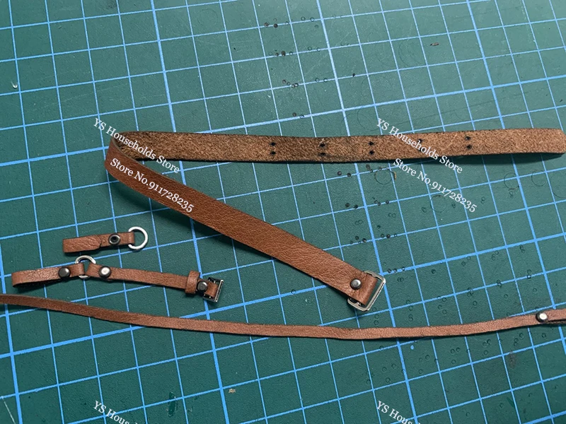 White Brown 1/6 Scale Man Soldier Crossbody Belt Toys Accessory For 12" Military Action Figure Diy Decoration Scene Ornament