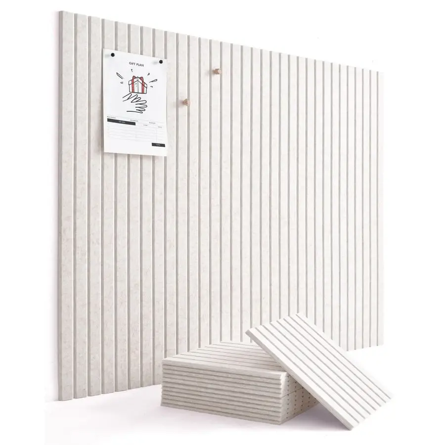 

Bulletin Board 48x36 Office Wall Organizer, Replace your Old Cork Boards for Walls for Office Decor 12pack Felt Wall Panels to U