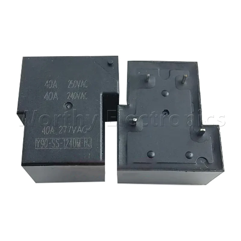 

Free shipping 10pcs/lot relay 24VDC 40A 4PIN Y90-SS-124DM-HJ T90-1A-24V-4P