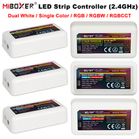 Miboxer FUT035 FUT036 FUT037 FUT038 FUT039 2.4GHz LED Controller Dimmer For Single Color CCT RGB RGBW RGB+CCT Strip Tape Light