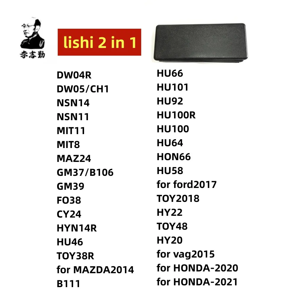 LiShi 2 in 1 HU136 VAC102 FOR REANAULT TOY51 NE72 NE78 VA6 VA2T for LAGUNA3 SIP22 HU83 GT10 SX9 MIT11 MIT11ign Locksmith Tools