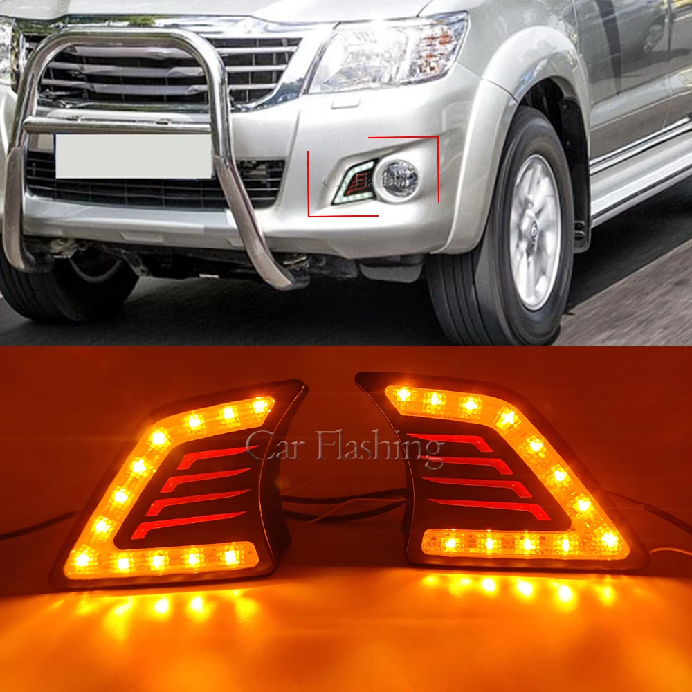 Feux Diurnes LED Yctze 18LED - Haute Luminosité, Étanches Pour Voiture Modification DRL