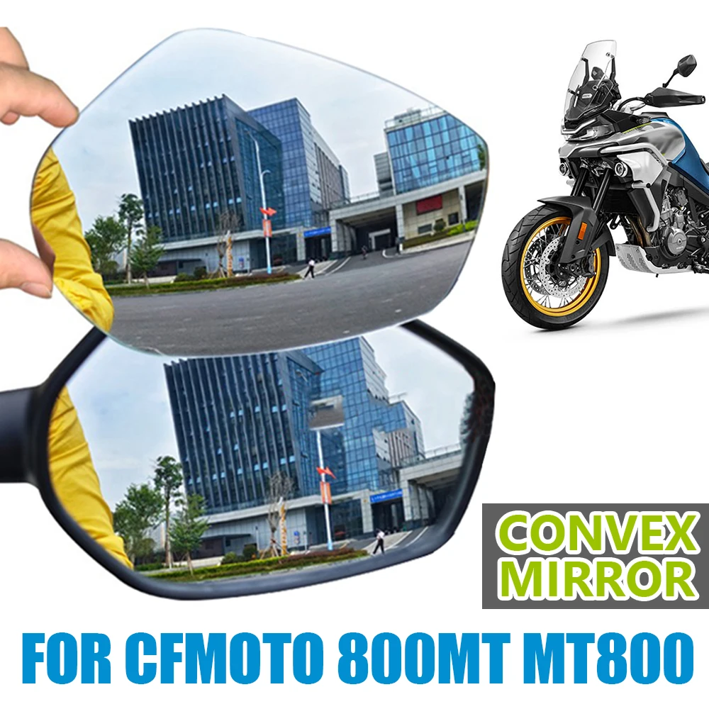 For CFMOTO CF MOTO 800MT MT800 MT 800 MT CF800MT Motorcycle Accessories HD Rearview Convex Side Mirror Wide Angle Mirrors Lens