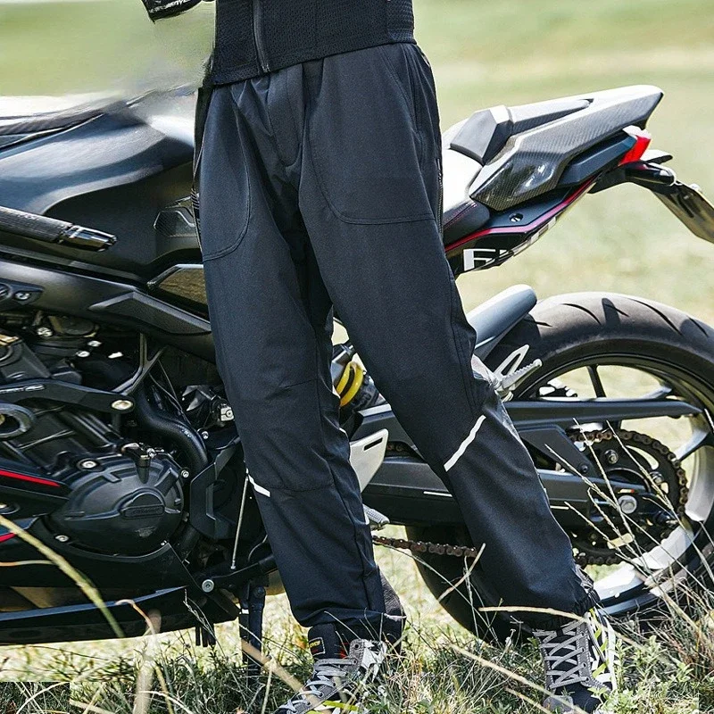 Motorcycle riding pants, racing pants, summer breathable casual airflow pants