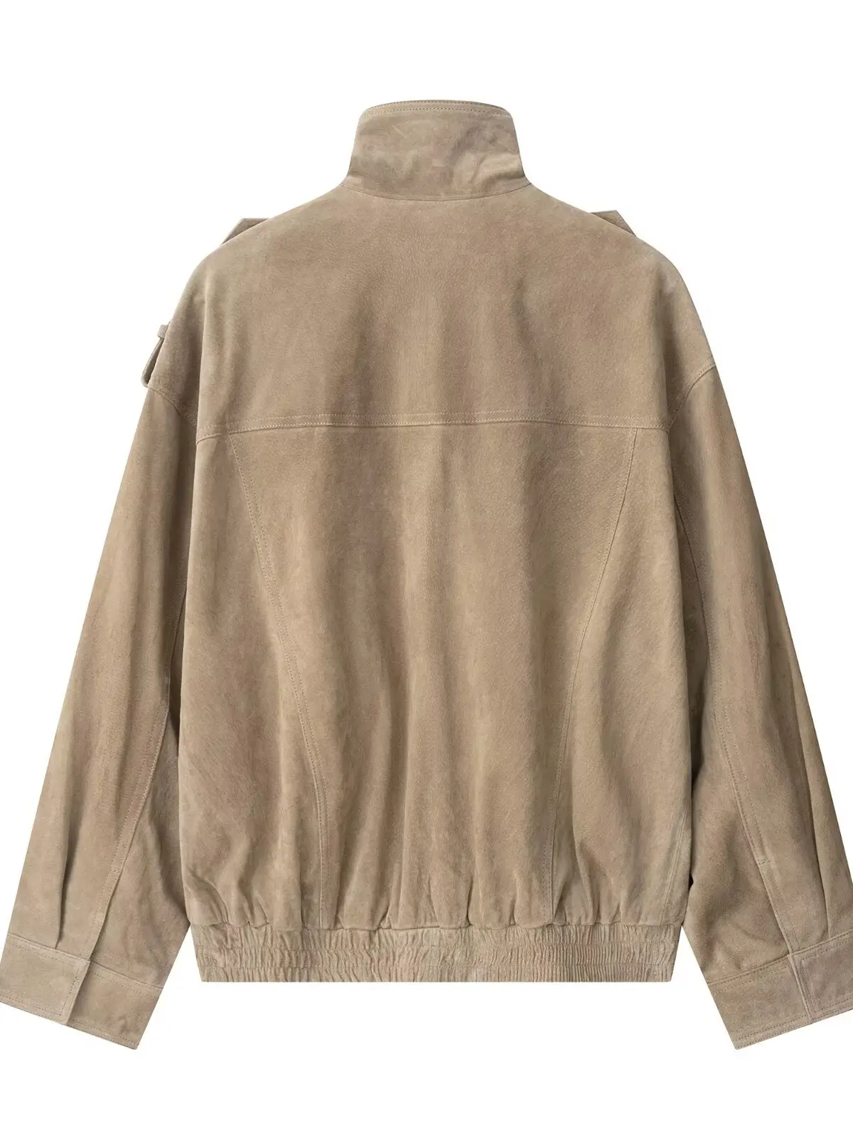 معطف أمريكي فضفاض مناسب من جلد الغزال Jaet كاجوال للنساء لخريف وشتاء وصل حديثًا ملابس خارجية للركاب