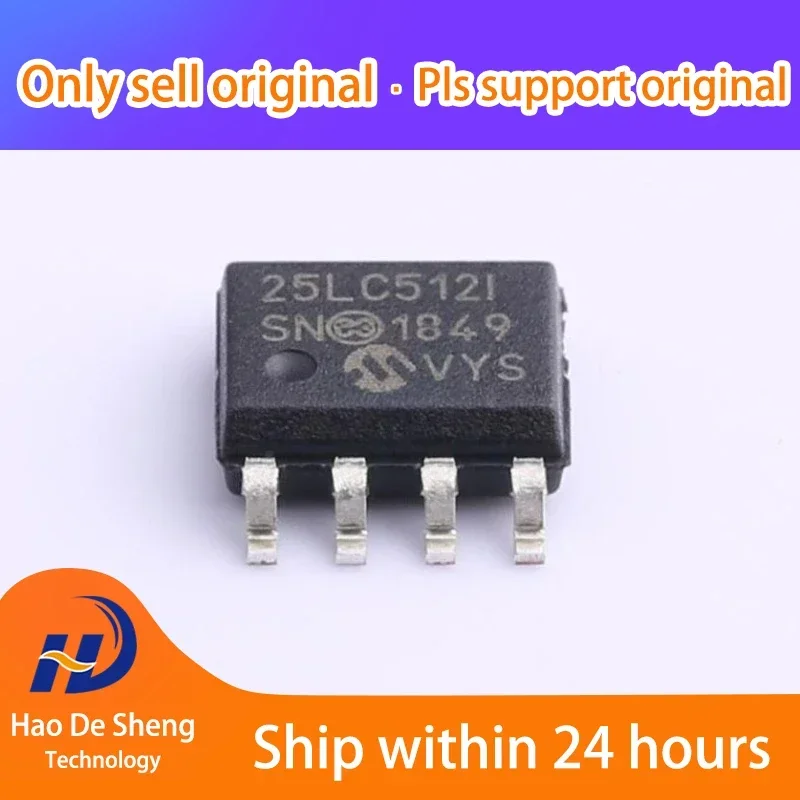 

10PCS/LOT 25LC512T-I/SN New Original In Stock