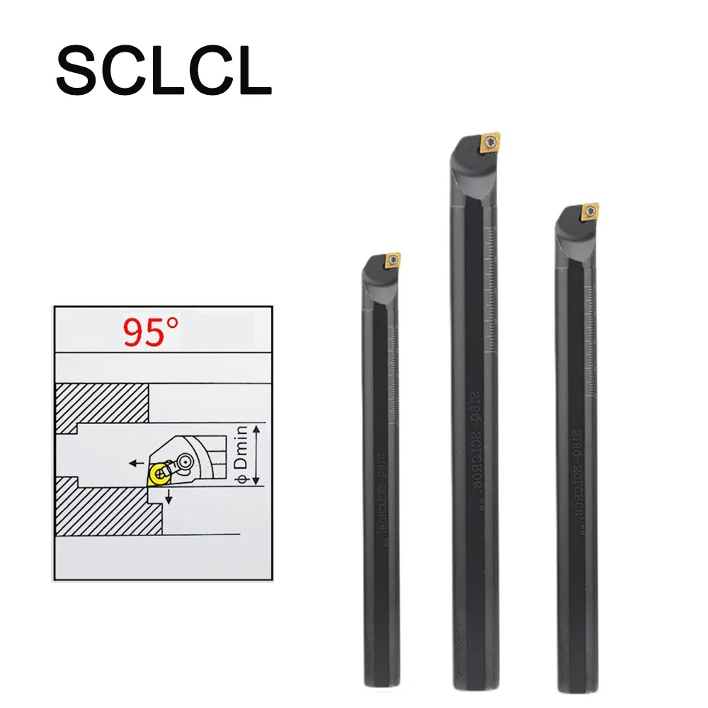 S07K-SCLCL06 S08K-SCLCL06 S10K-SCLCL06 S12 S14 S16 S20 S25 S32 Interna Turning Tools SCLCL Shank CNC Machining Lathe Tool Holder