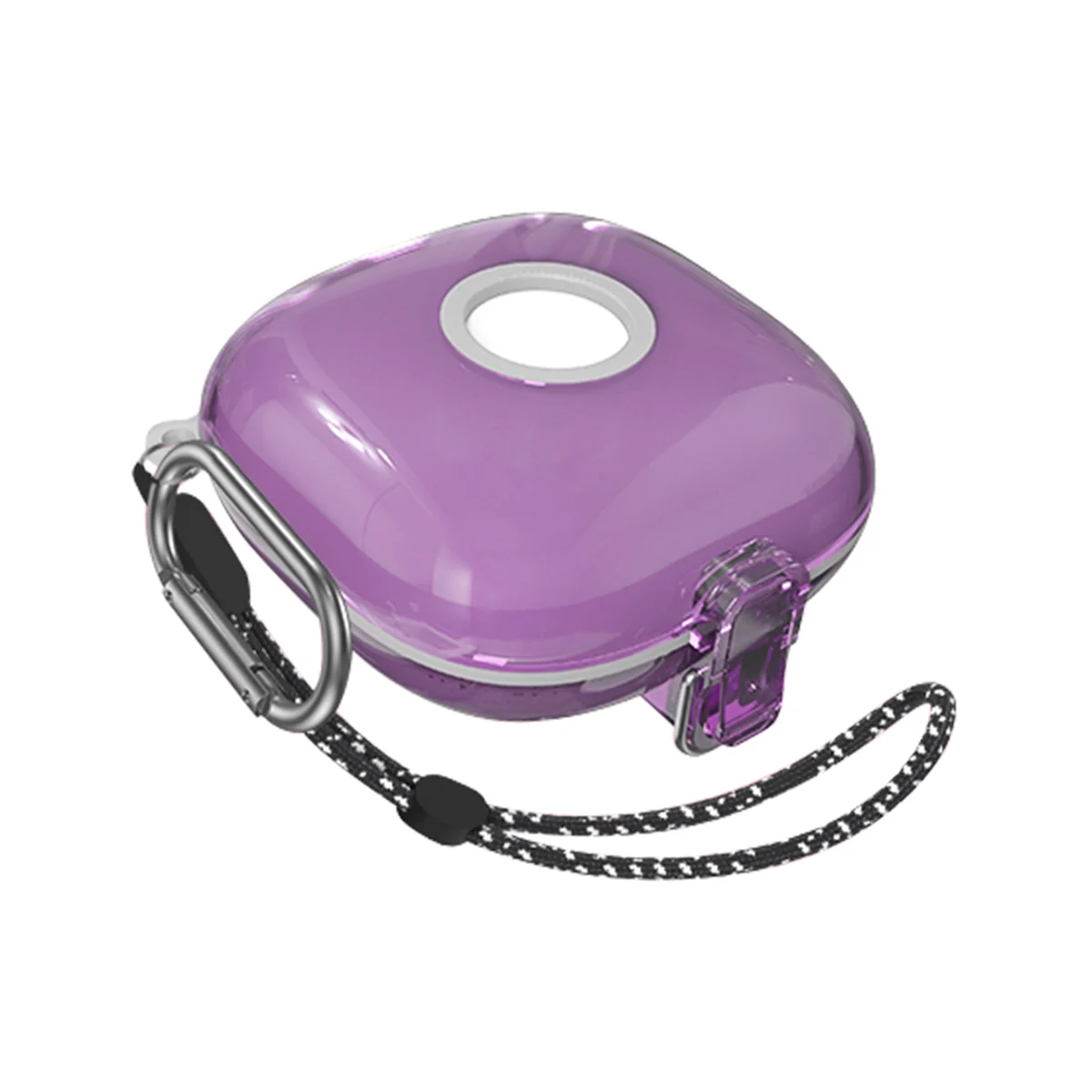 A57G-чехол-держатель для наушников, беспроводные наушники, чехол из ТПУ с крючком для шнурка, амортизирующий чехол для Beats Fit Pro-C