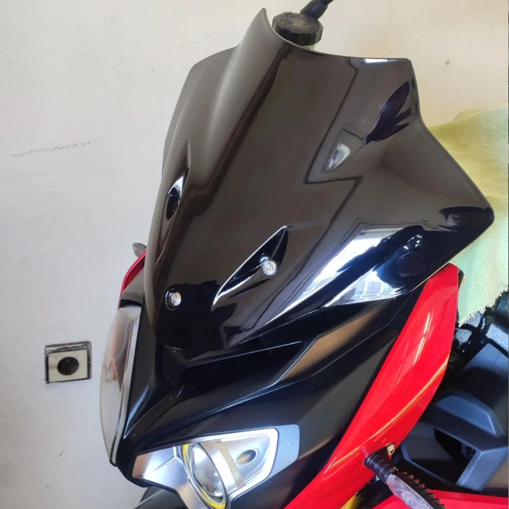 S1000R الزجاج الأمامي للدراجات النارية منحرف الزجاج الأمامي لسيارات BMW S1000 S 1000 R 2014 2015 2016 2017 2018 2019 2020 شاشة فقاعة مزدوجة