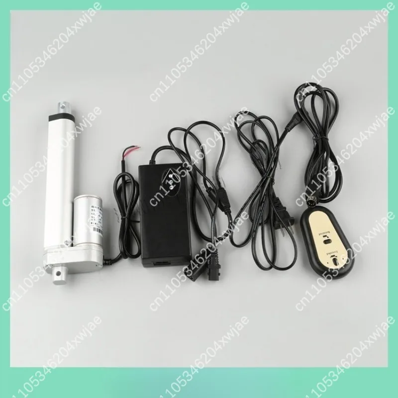100mm Stroke Mini Electric Linear Actuator Quiet Motorized Lift for Smart Trash Can TV Cabinet