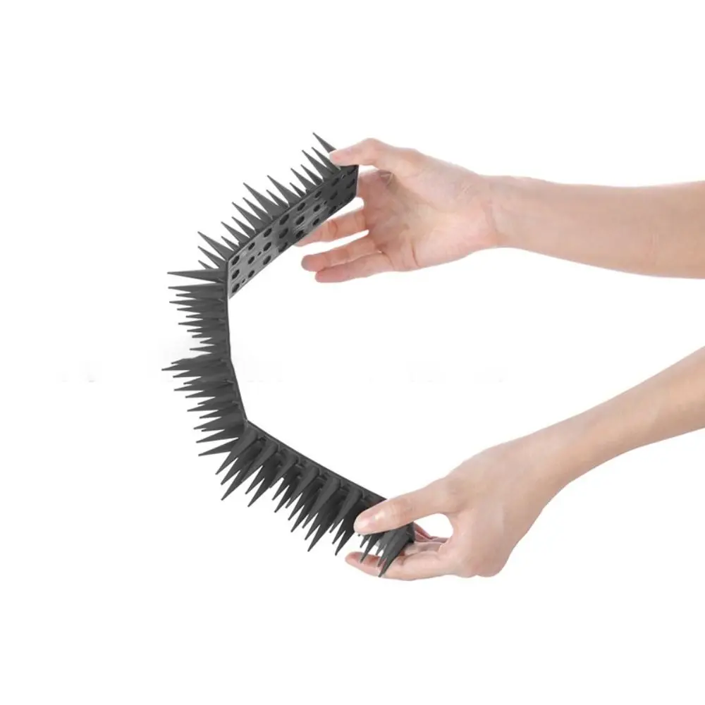 

8/12 шт., отпугиватель птиц, долговечный водонепроницаемый отпугиватель голубей, прямоугольные шипы, 43 см, полоска с шипами для птиц