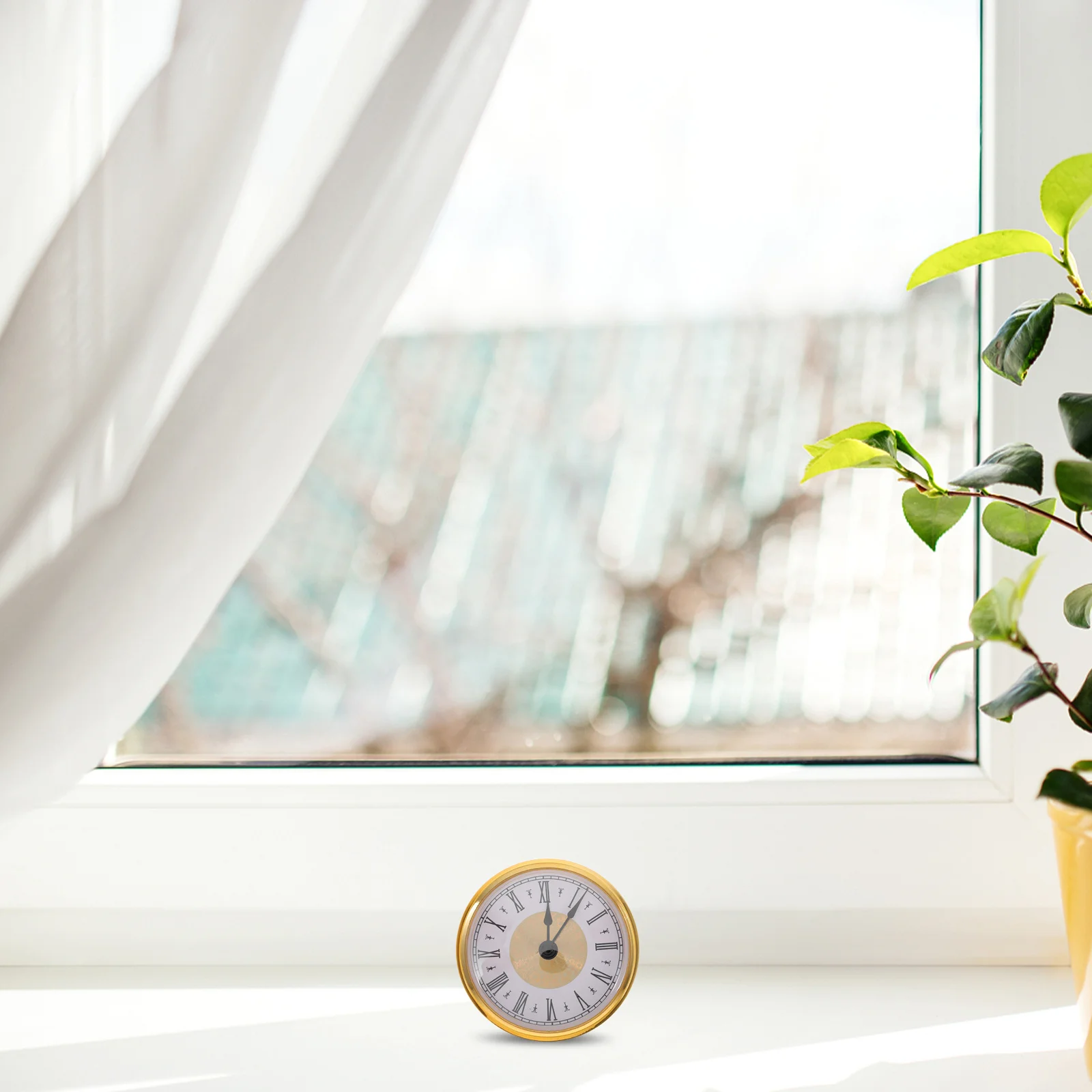 

Large Vintage Wall Clock Silent Quartz Movement DIY Craft Retro Round Decorative Clock for Living Room Bedroom Office Home Art