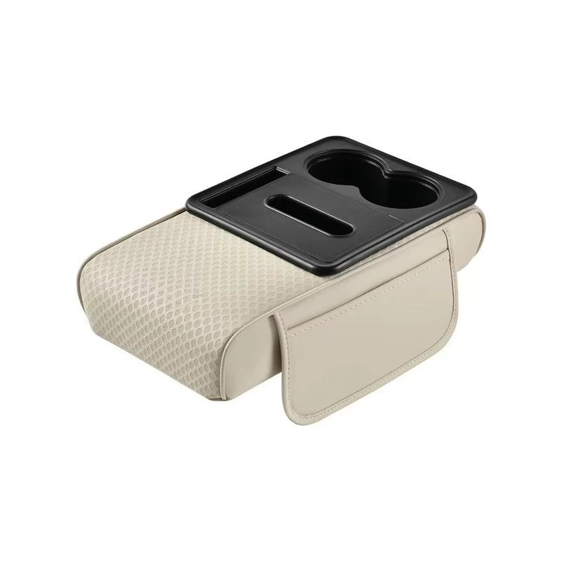2026 New Universal Leather 4-in-1 Multifunctional Tissue Box and Water Cup Holder Storage Box
