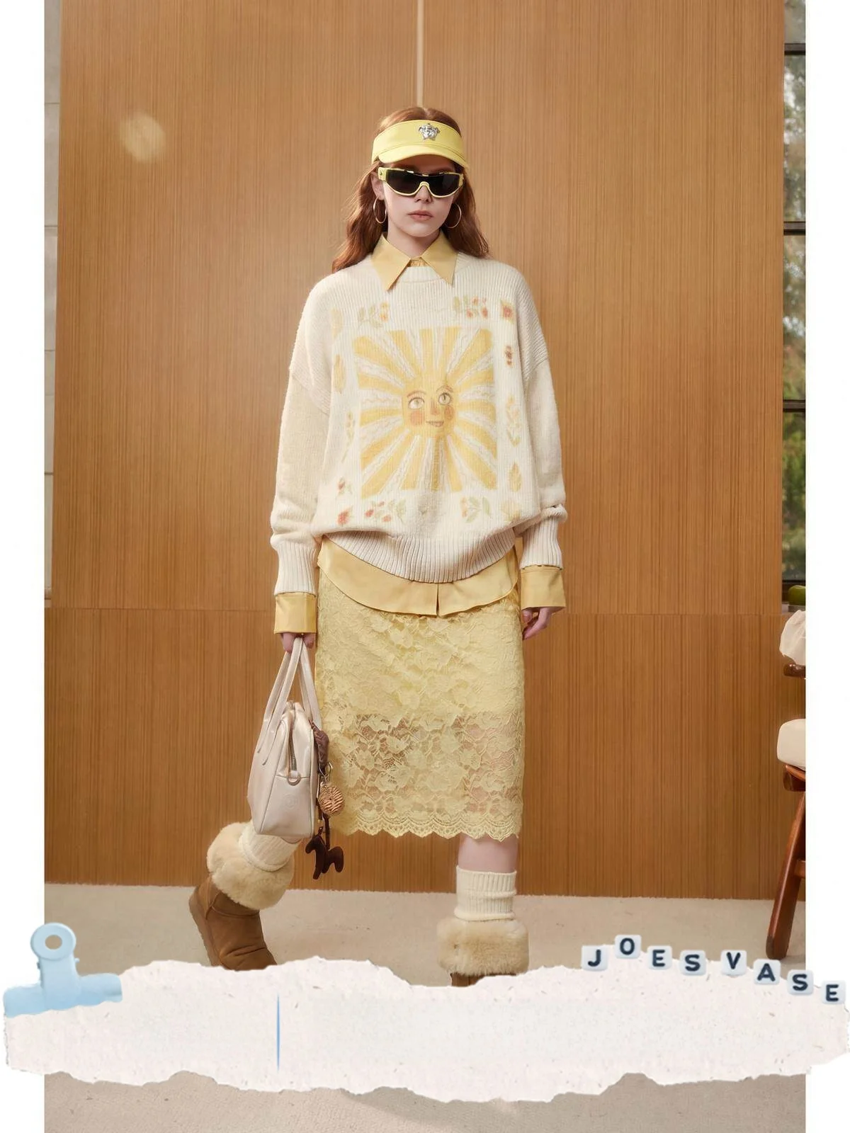 

Белый вязаный свитер с принтом, женский, свободного кроя, весенняя новинка, повседневный модный топ Jia Huazun Lab Xisi, легкий трикотажный верх