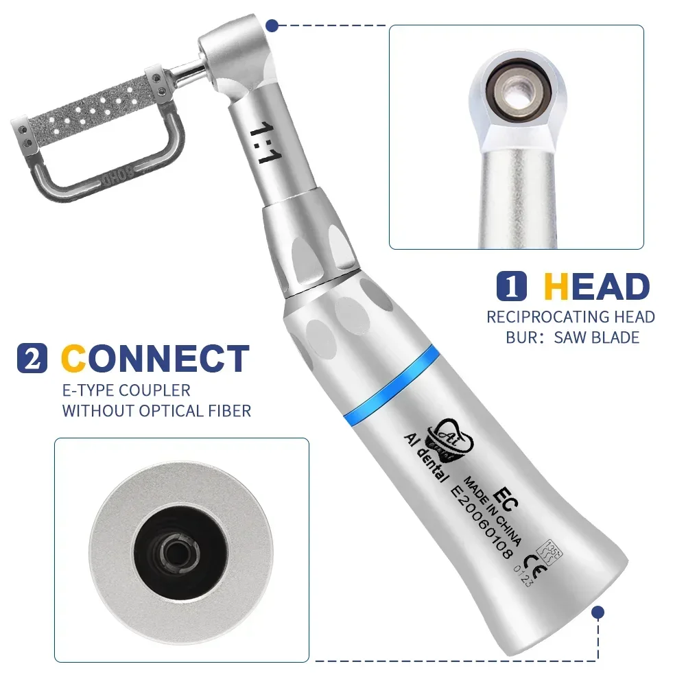 EVA-ECS dentals repair contra angle 1:1 kit brackets orthodontics dtc low speed handpiece eva tips external water dentist mahine