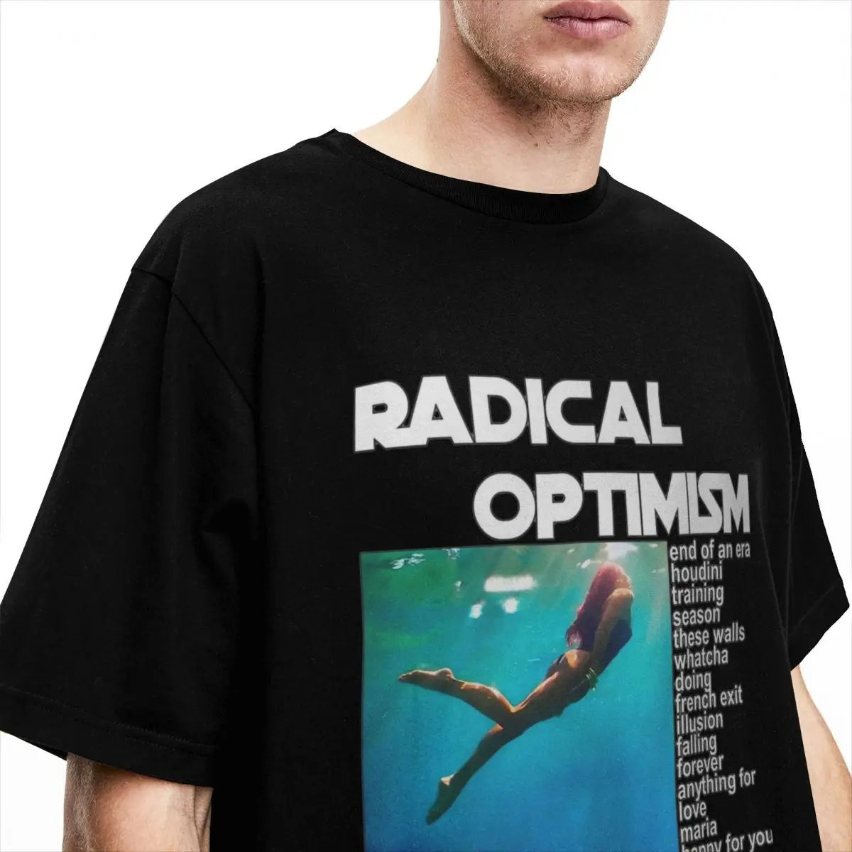 Crazy Radical Optimism 2024 Dua-lipa T Shirt Men Women's 100% Cotton Tees Shirt Gift Idea Tops