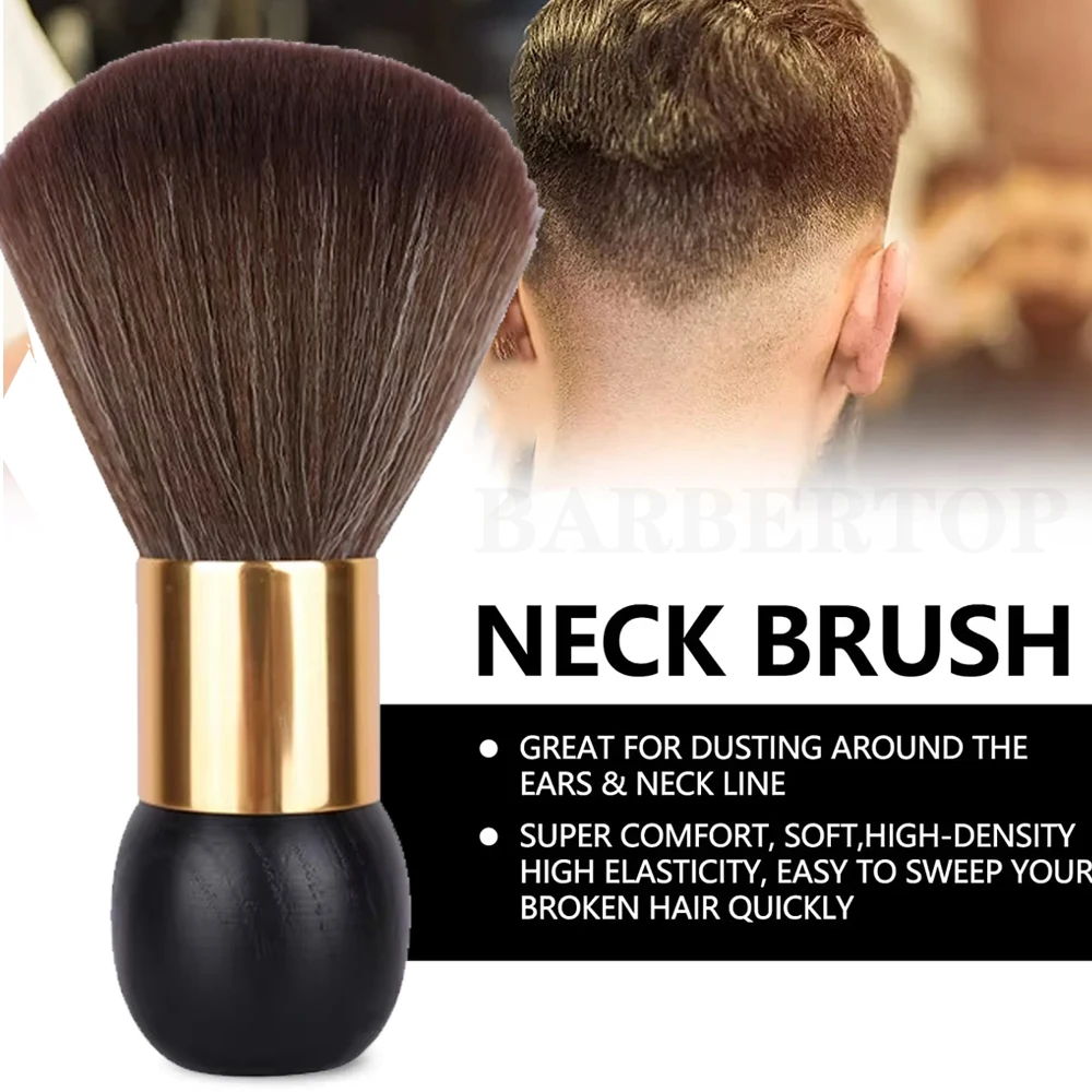 Professional Barber Duster Neck Face Brush