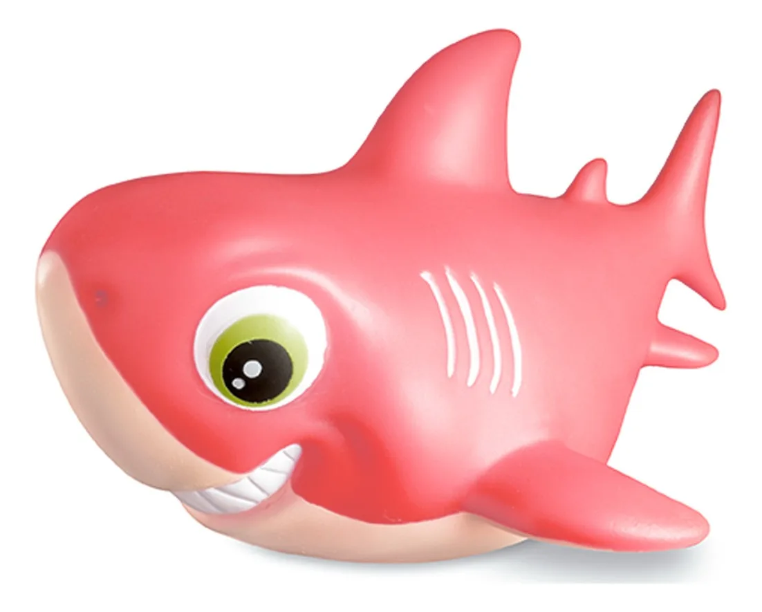 Shark Pink Family Educational Fun Vinyl Shark