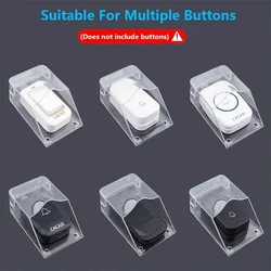 Doorbell Waterproof Cover Transparent Cover Outdoor Wireless Doorbell Ring Odor PC Doorbell Protection Case