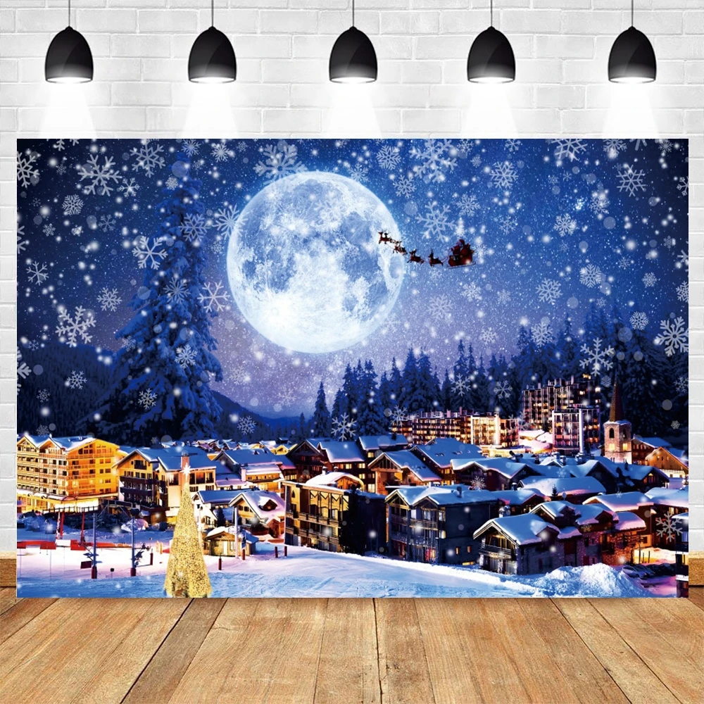 عيد الميلاد التصوير خلفية شجرة عيد الميلاد شارع المدينة الشتاء سنو هاوس نافذة السيارة الاطفال صورة صورة خلفية استوديو الدعائم