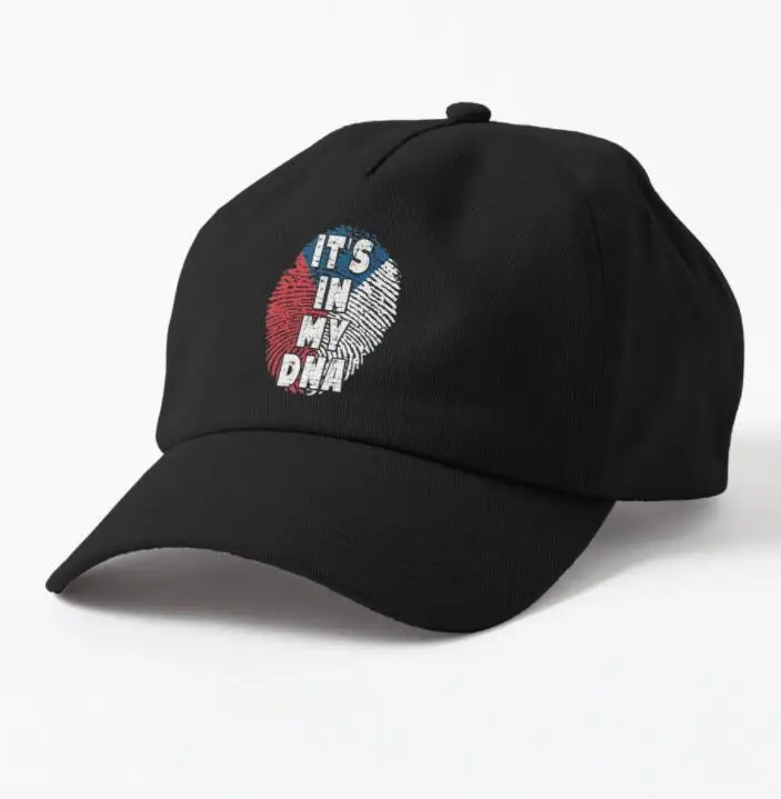 It's In My DNA - Czech Republic Is My DNA Print Baseball Cap Outdoor Sun Protection Hats