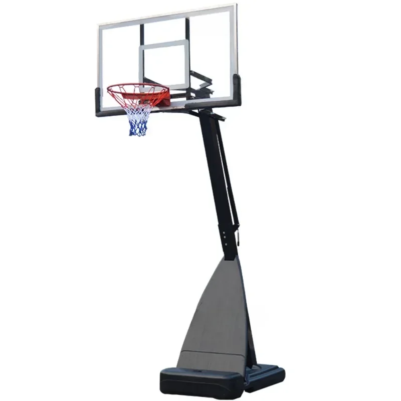 Streetball Game Movable Lifting Outdoor Standard Height Basketball Hoop Urban Package Installation